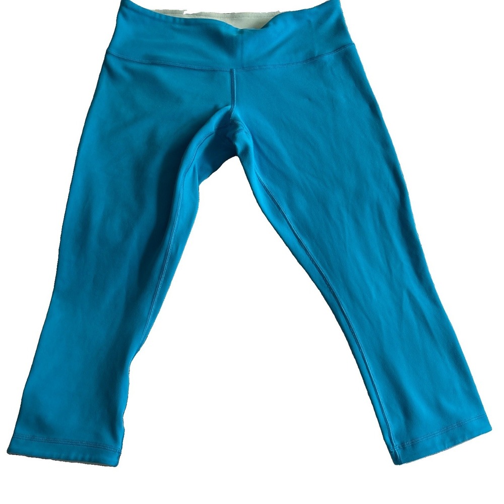 Lululemon Wunder Under Crop Reversible Leggings Women's Size 8